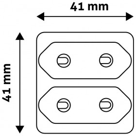 Power Adapter 2 Sockets (2 Euro)