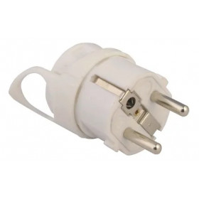 Rewireable IP20 Plug Earthed with Pull tab