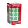 Stickers Apli EXTRA PROTECTION Green Circular (36 Units)