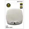 Entac Night Light 0.5W Square WW White