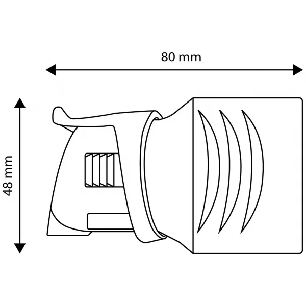 Rewireable IP20 Socket Earthed with Pull tab