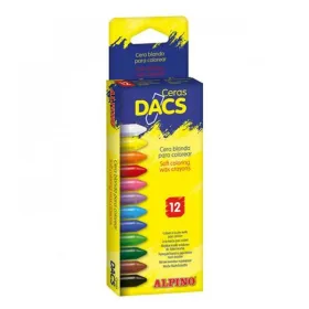 Krāsainie krītiņi Alpino Dacs Daudzkrāsains (120 gb.)