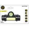Entac Headlamp 3W with Built-in 18650 Battery