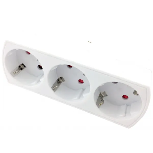 Power Adapter 3 Sockets (3 Earthed)