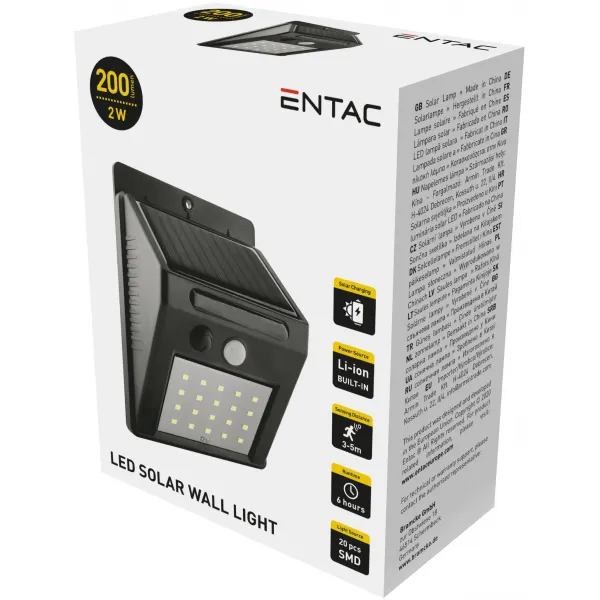 Solar Plastic Lamp 2W SMD