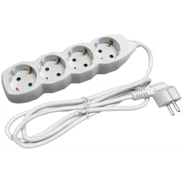 Socket Extension Cord S1 4 Sockets 1.5m 3G1.5