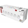 Entac Mini Portable Night Light 0.45W RGB + Remote 6pcs/pack