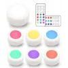 Entac Mini Portable Night Light 0.45W RGB + Remote 6pcs/pack