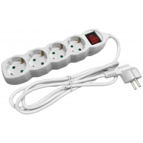 Socket Extension Cord S1 4 Sockets With Switch 5m 3G1.5