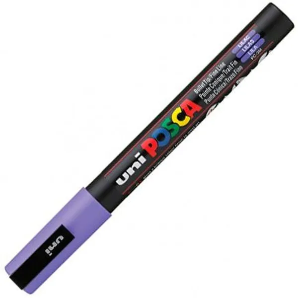 Permanenttimarkkeri POSCA Liila 0,9-1,3 mm (6 osaa)