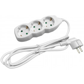 Socket Extension Cord S1 3 Sockets 5m 3G1.5