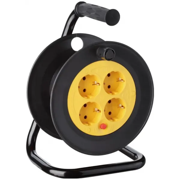 Socket Cable Reel 4 Sockets 15m