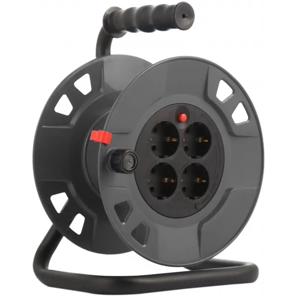 Socket Cable Reel 4 Sockets 20m