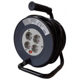 Socket Cable Reel 4 Sockets 25m