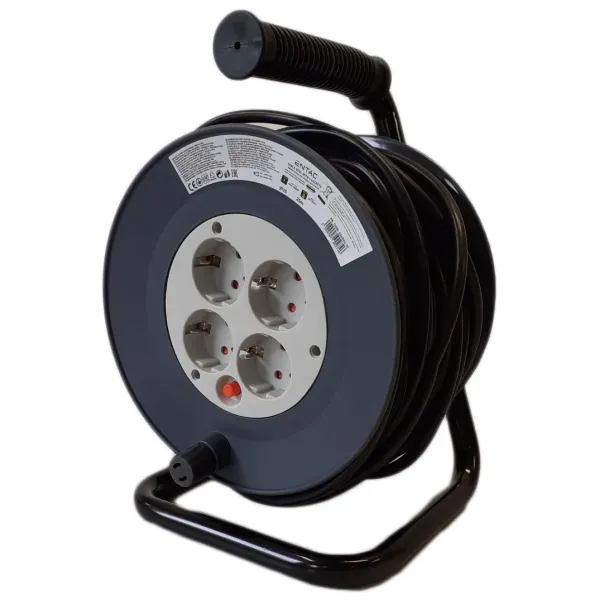 Socket Cable Reel 4 Sockets 25m