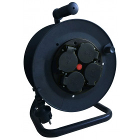 Socket IP44 Cable Reel 4 Sockets 35m