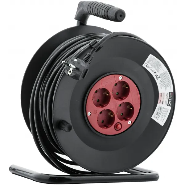 Socket Cable Reel 4 Sockets 50m