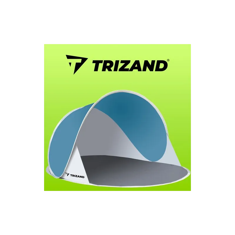 Beach tent 145x100x70cm - turquoise - white