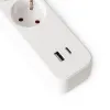 Socket Extension Cord D2 4 Sockets with Switch 1.5m 1xUSB-A x 1xUSB-C 3G1.5