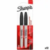 Tussisetti Sharpie Musta 2 Kappaletta (12 osaa)