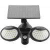 Solar Plastic Wall Lamp 10W SMD 2 head with PIR