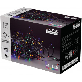 Christmas IP44 400 LED Micro Cluster Light Multicolor 8m