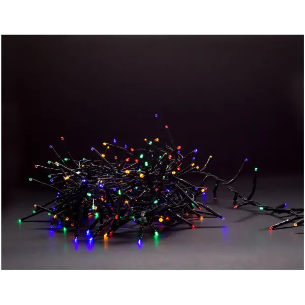 Christmas IP44 400 LED Micro Cluster Light Multicolor 8m