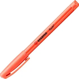 Fluoresentti tussi Stabilo Flash Punainen 10 osaa