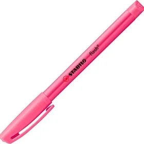 Fluorescencinis žymeklis Stabilo Flash Rožinė 10 vnt.