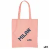 Fabric bag Milan 1918 Pink 41 x 38 x 0,5 cm (25 Units)