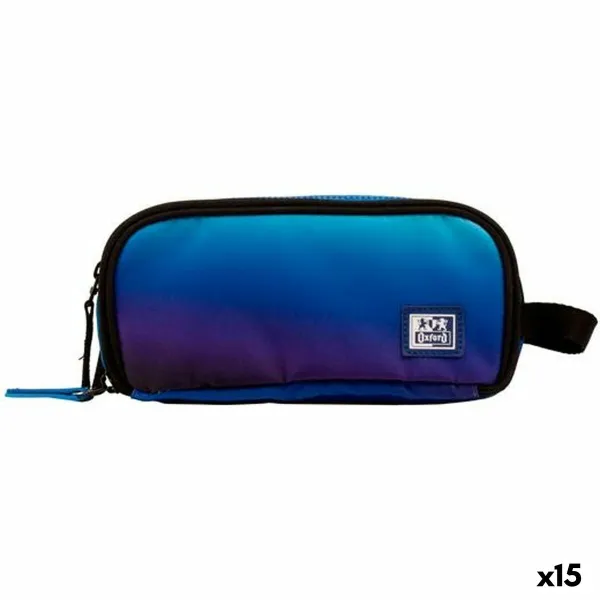 Trīsvietīgs futrālis Oxford KANGOO GRADIENT SPACE Zils 23 x 8,5 x 10 cm (15 gb.)