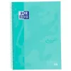 Записная книга на пружине Oxford TOUCH EUROPEANBOOK Мята A4 80 Листья (5 штук)