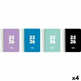 Diary ENRI 1/4 15 x 21 cm 2025-2026 (4 Units)