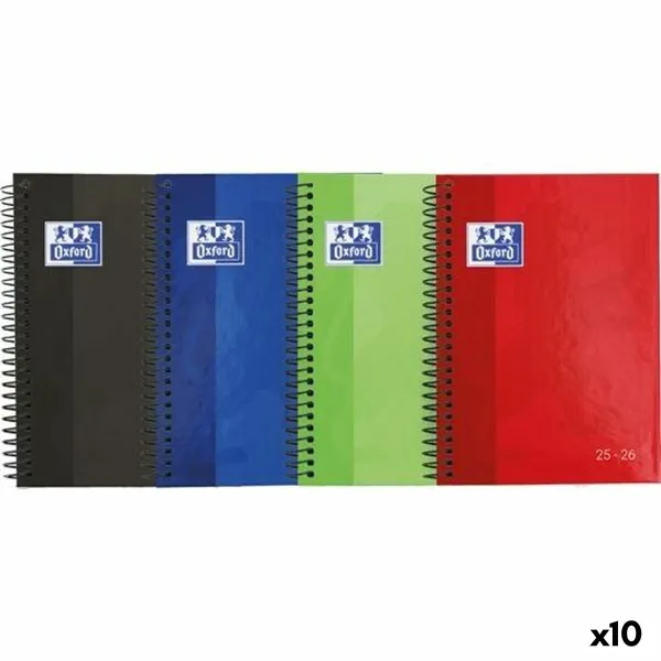 Grafiks Oxford SCHOOL 1/4 15 x 21 cm 2025-2026 (10 gb.)