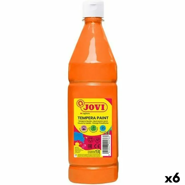 Tempera Jovi Oranssi 1 L (6 osaa)