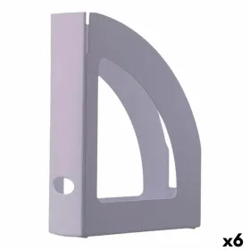 Magazine rack Archivo 2000 Light mauve A4 Sheet 25 x 8 x 32 cm (6 Units)