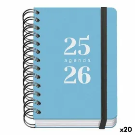 Diary DOHE GRAMMAR Blue A6 120 x 170 mm 2025-2026 (20 Units)