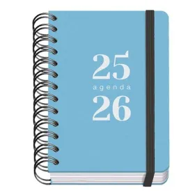 Diary DOHE GRAMMAR Blue A6 120 x 170 mm 2025-2026 (20 Units)