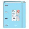 Ring binder DOHE Pastel Blue A4 (12 Units)