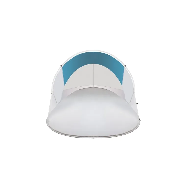 Beach tent 220x120x90cm - turquoise - gray