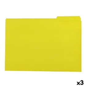 Set of Subfolders Elba Yellow Sheet 50 Pieces (3 Units)