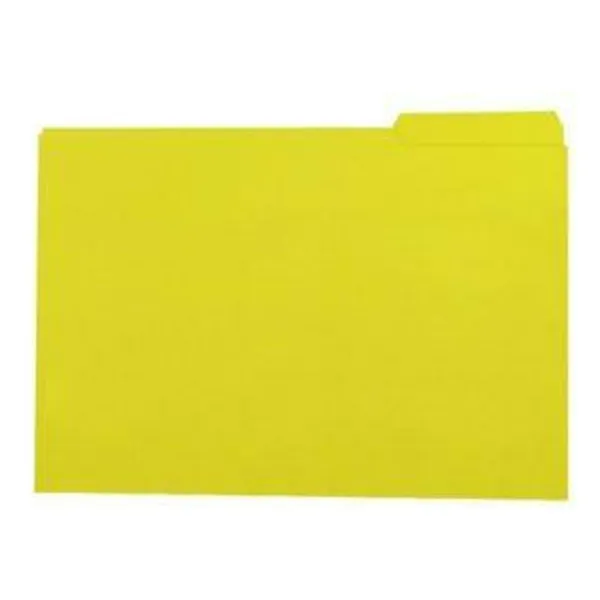 Set of Subfolders Elba Yellow Sheet 50 Pieces (3 Units)