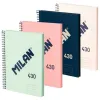 Set of exercise books Milan A4 80 Sheets 4 Pieces (2 Units)