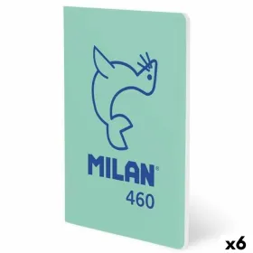 Notebook Milan Green A5 24 Sheets (6 Units)