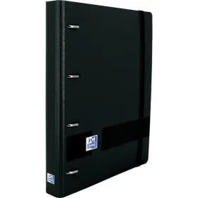 Ring binder Oxford LIVE&GO Black A5+ (5 Units)