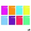 Set of exercise books Pacsa PLASTIPAC A5 100 Sheets 4 Pieces (8 Units)