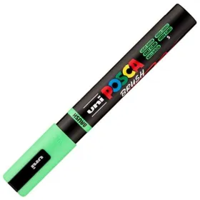 Marķieris BRUSH POSCA PC-5BR Gaiši zaļš (6 gb.)