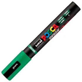 Marķieris BRUSH POSCA PC-5BR Zaļš (6 gb.)