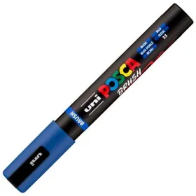 Marķieris BRUSH POSCA PC-5BR Zils (6 gb.)