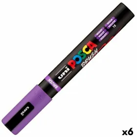 Marķieris BRUSH POSCA PC-5BR Violets (6 gb.)